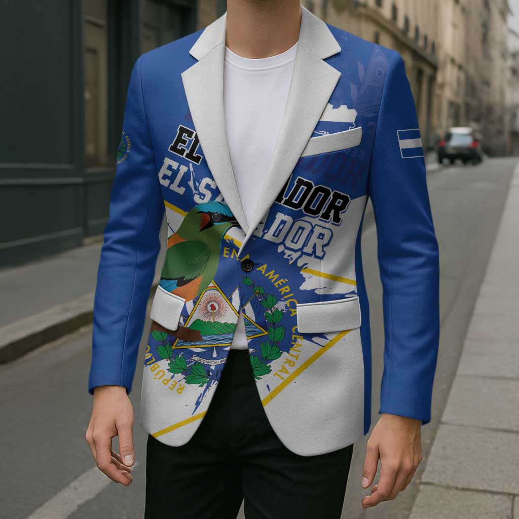 El Salvador Independence Day 1821 Blazer - Wonder Print Shop