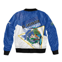 El Salvador Independence Day 1821 Bomber Jacket - Wonder Print Shop