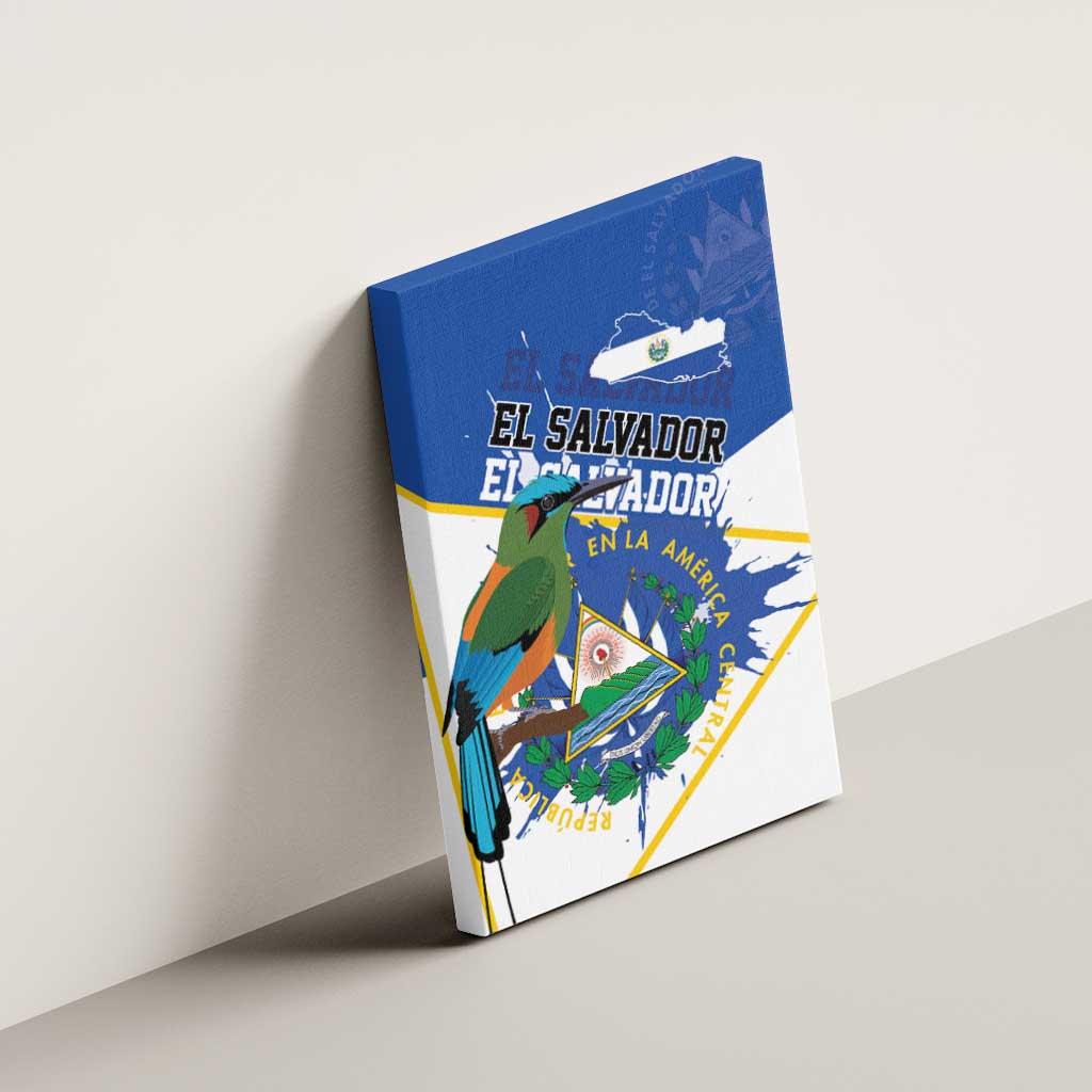 El Salvador Independence Day 1821 Canvas Wall Art - Wonder Print Shop