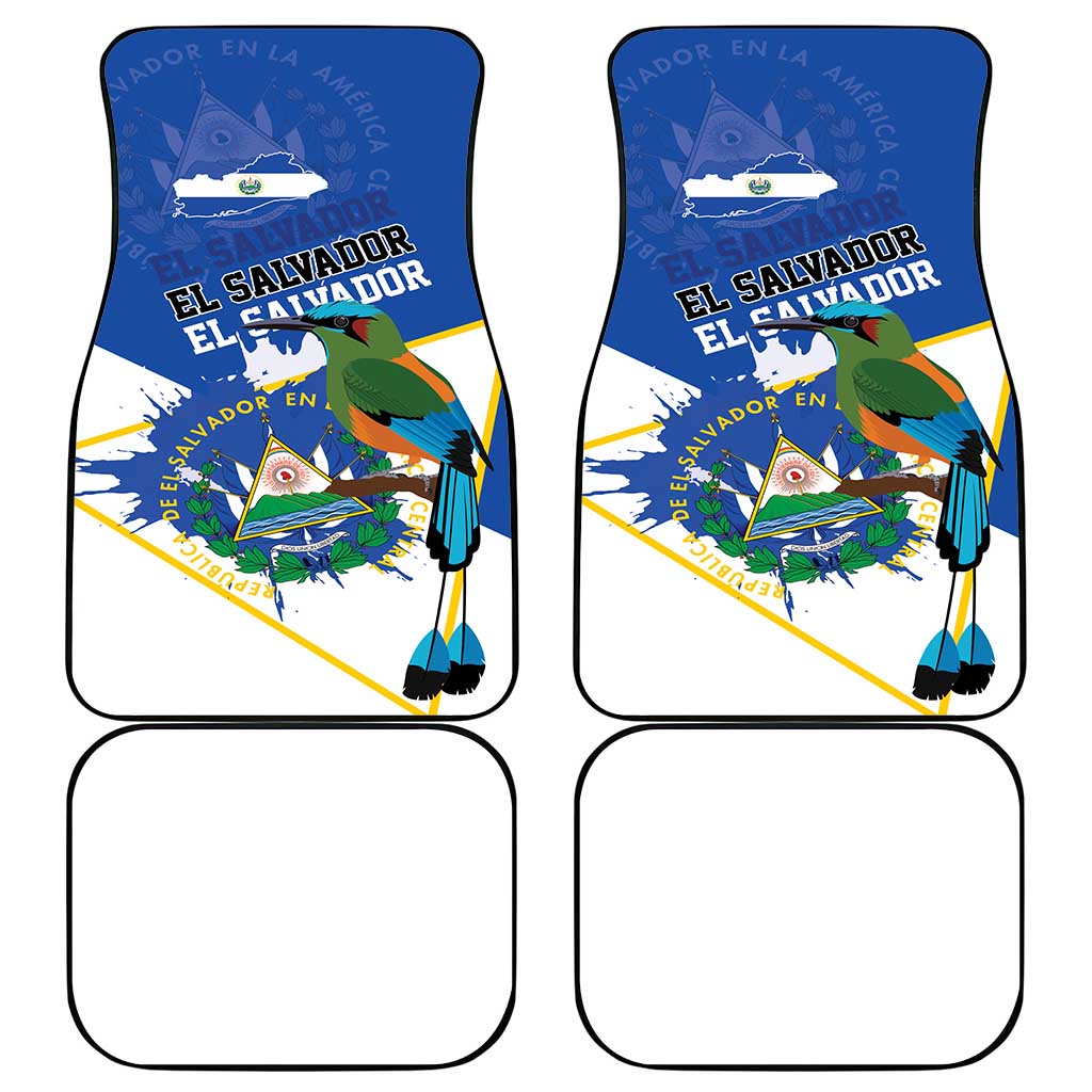 El Salvador Independence Day 1821 Car Mats - Wonder Print Shop