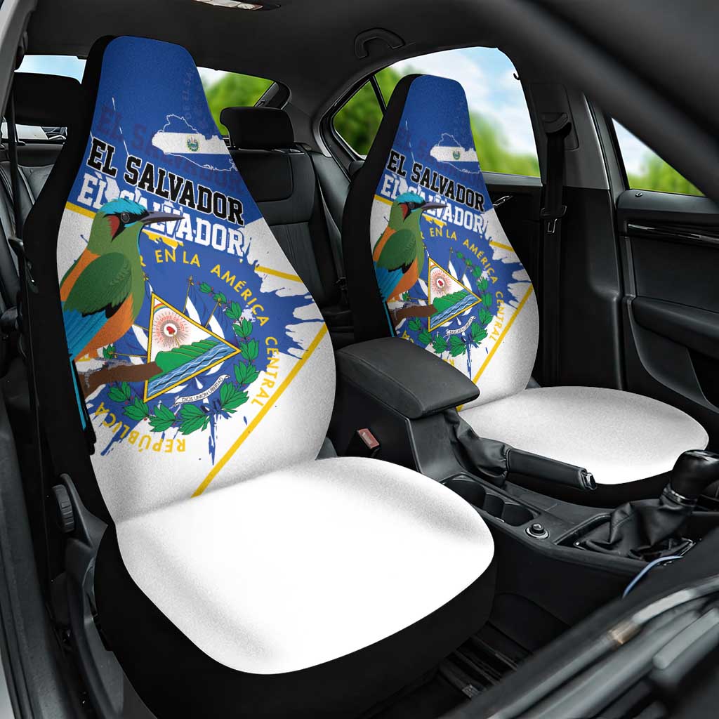 El Salvador Independence Day 1821 Car Seat Cover - Wonder Print Shop