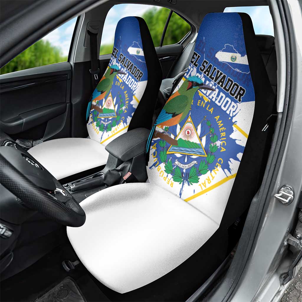 El Salvador Independence Day 1821 Car Seat Cover - Wonder Print Shop