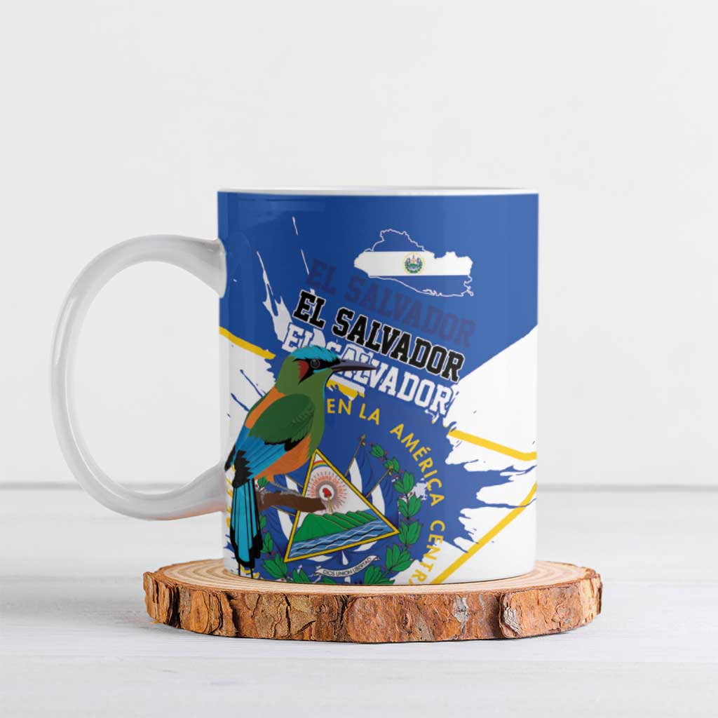 El Salvador Independence Day 1821 Ceramic Mug - Wonder Print Shop