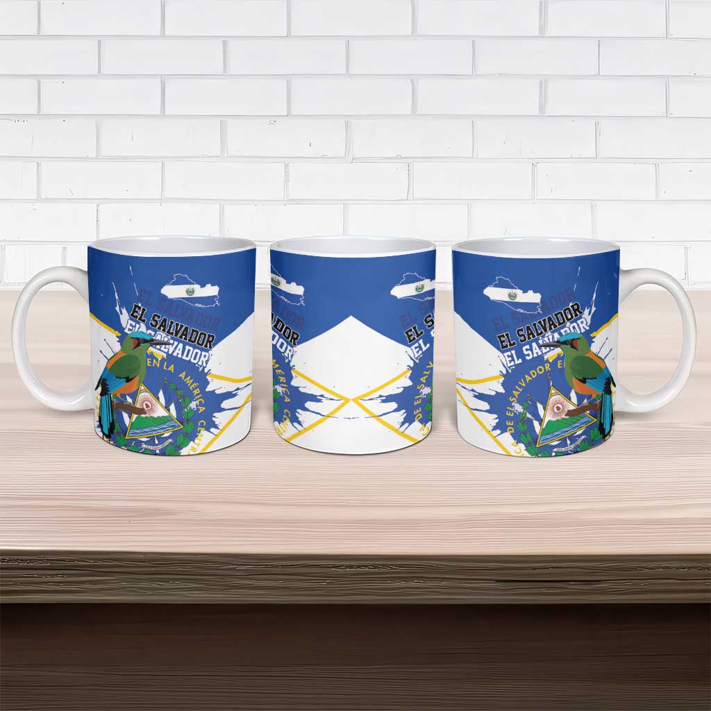 El Salvador Independence Day 1821 Ceramic Mug - Wonder Print Shop