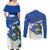 El Salvador Independence Day 1821 Couples Matching Off Shoulder Maxi Dress and Long Sleeve Button Shirt - Wonder Print Shop