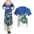 El Salvador Independence Day 1821 Couples Matching Summer Maxi Dress and Hawaiian Shirt - Wonder Print Shop