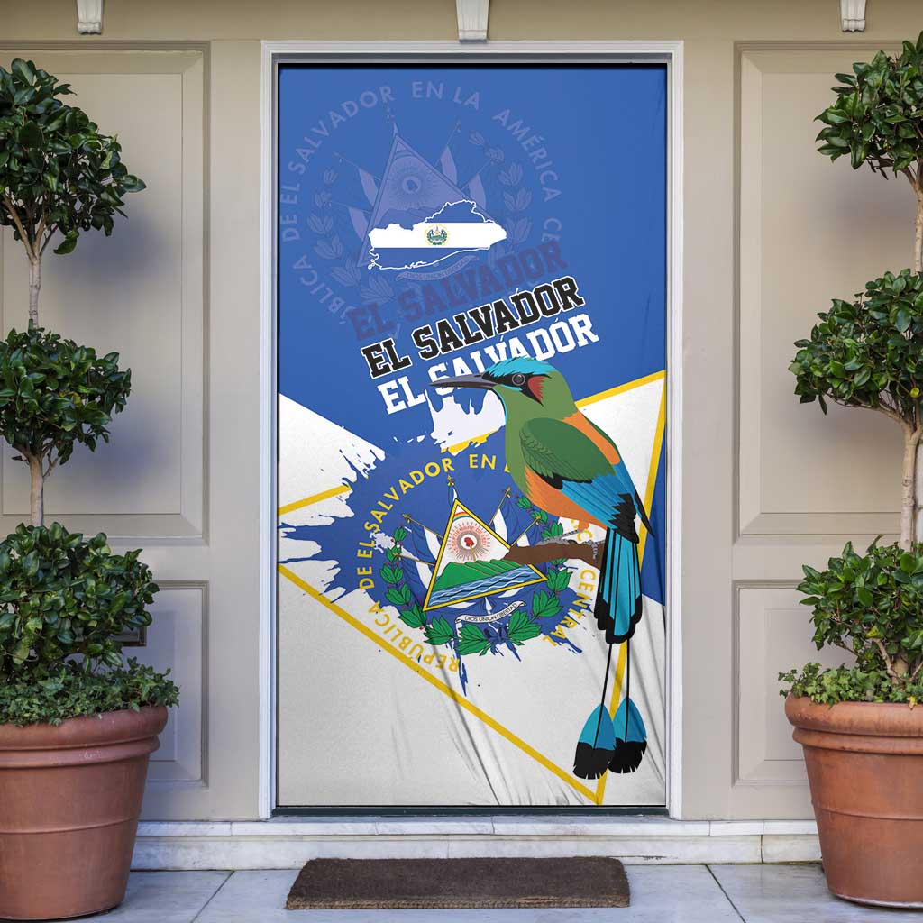 El Salvador Independence Day 1821 Door Cover - Wonder Print Shop