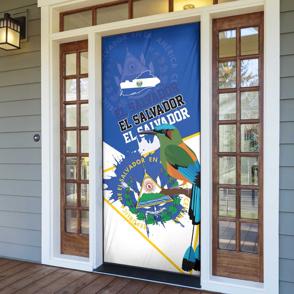 El Salvador Independence Day 1821 Door Cover - Wonder Print Shop