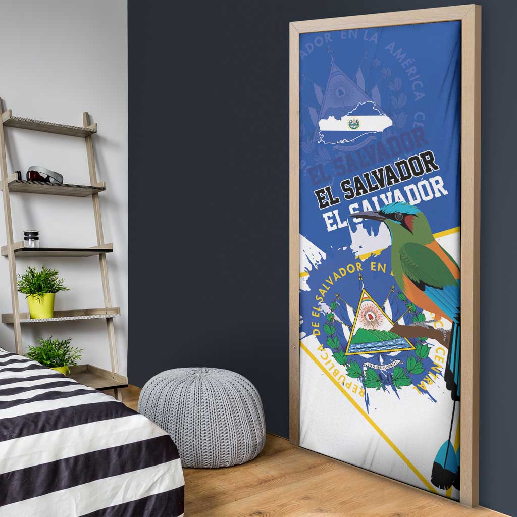 El Salvador Independence Day 1821 Door Cover - Wonder Print Shop