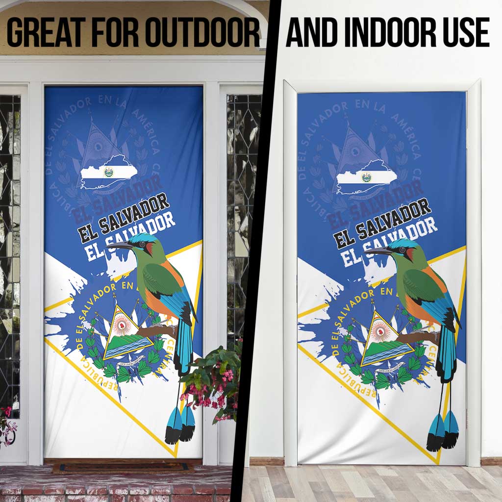 El Salvador Independence Day 1821 Door Cover - Wonder Print Shop