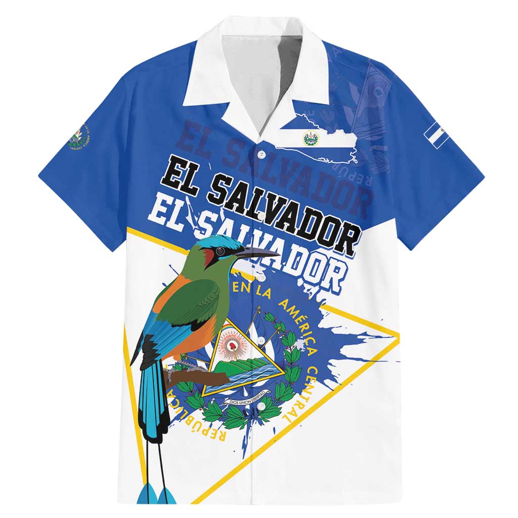 El Salvador Independence Day 1821 Family Matching Mermaid Dress and Hawaiian Shirt - Wonder Print Shop