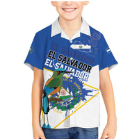 El Salvador Independence Day 1821 Family Matching Mermaid Dress and Hawaiian Shirt - Wonder Print Shop