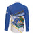 El Salvador Independence Day 1821 Family Matching Off The Shoulder Long Sleeve Dress and Hawaiian Shirt - Wonder Print Shop