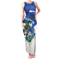 El Salvador Independence Day 1821 Family Matching Tank Maxi Dress and Hawaiian Shirt - Wonder Print Shop