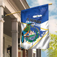 El Salvador Independence Day 1821 Garden Flag - Wonder Print Shop