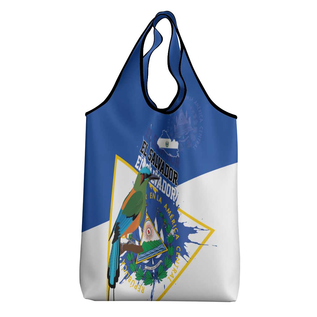 El Salvador Independence Day 1821 Grocery Bag - Wonder Print Shop