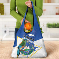El Salvador Independence Day 1821 Grocery Bag - Wonder Print Shop
