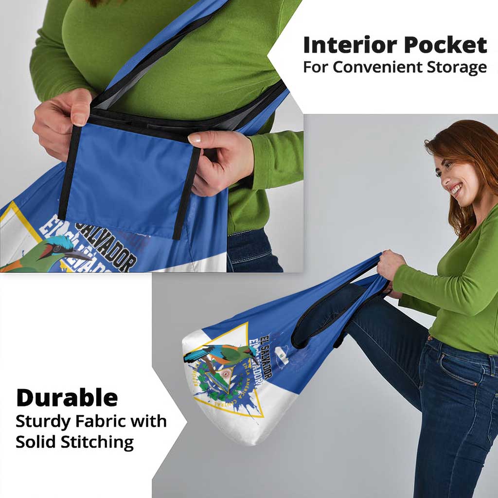 El Salvador Independence Day 1821 Grocery Bag - Wonder Print Shop