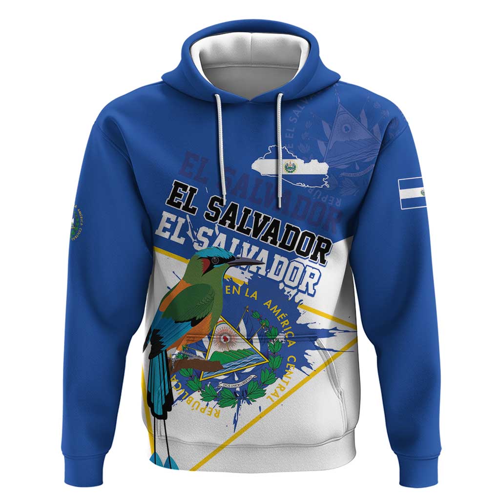 El Salvador Independence Day 1821 Hoodie - Wonder Print Shop