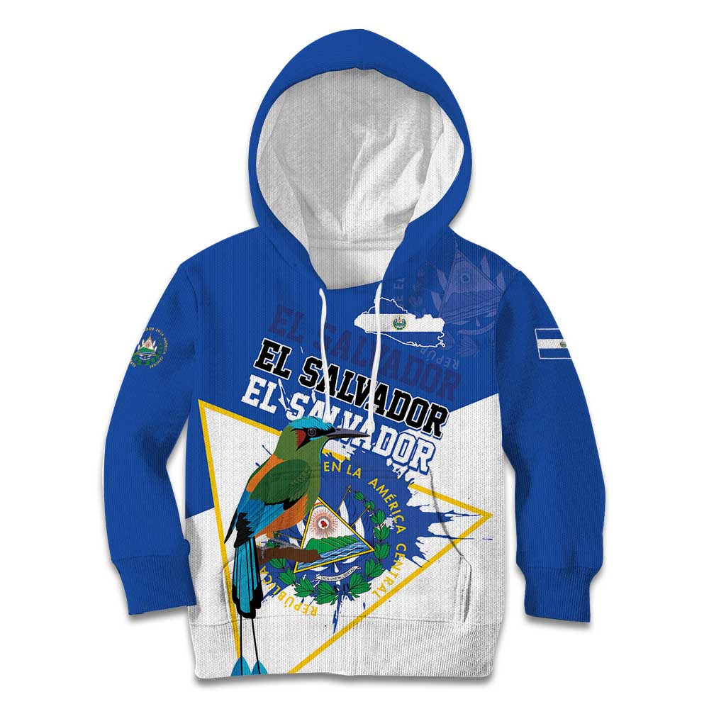 El Salvador Independence Day 1821 Kid Hoodie - Wonder Print Shop