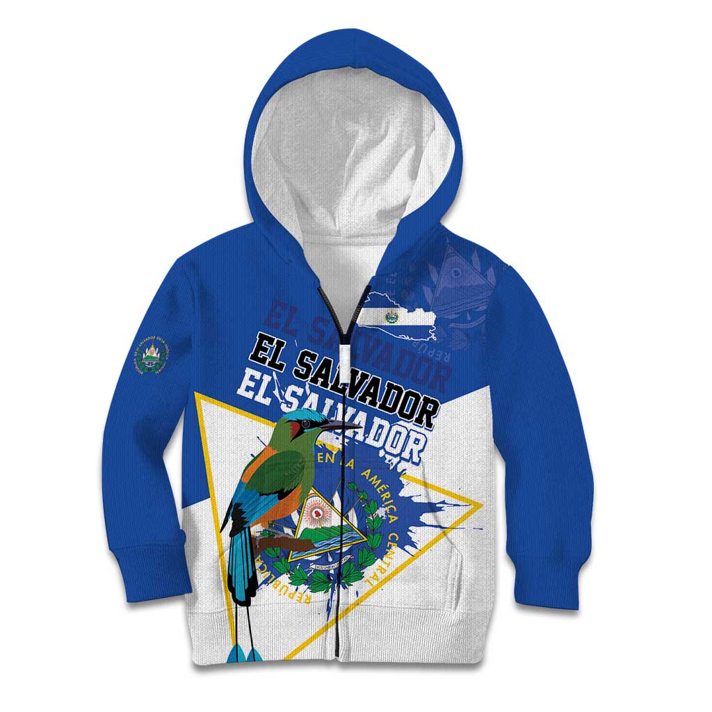 El Salvador Independence Day 1821 Kid Hoodie - Wonder Print Shop