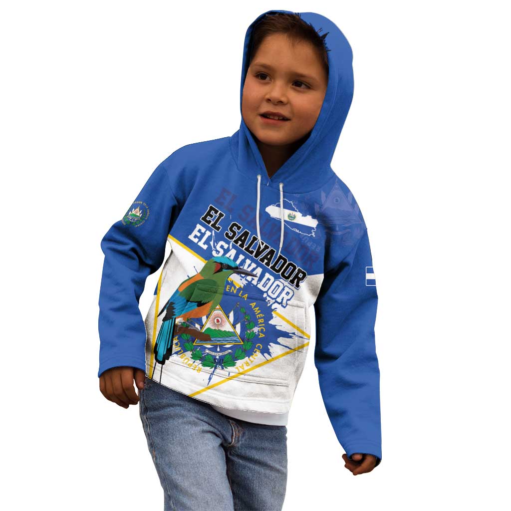 El Salvador Independence Day 1821 Kid Hoodie - Wonder Print Shop