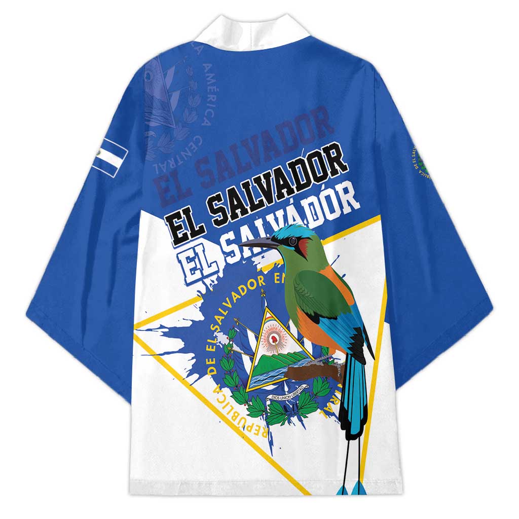 El Salvador Independence Day 1821 Kimono - Wonder Print Shop