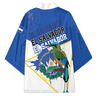 El Salvador Independence Day 1821 Kimono - Wonder Print Shop