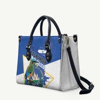 El Salvador Independence Day 1821 Leather Bag - Wonder Print Shop