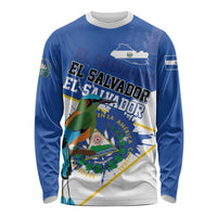 El Salvador Independence Day 1821 Long Sleeve Shirt - Wonder Print Shop