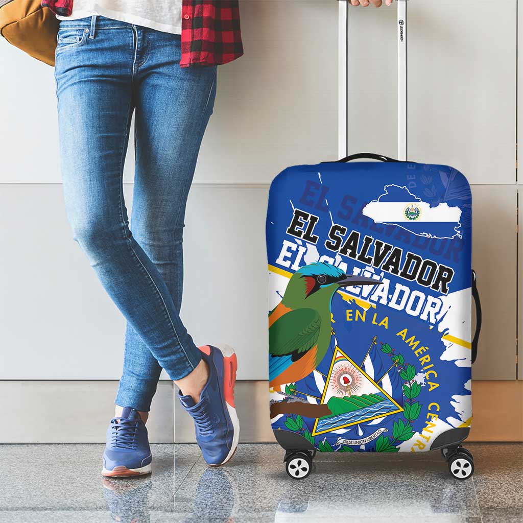 El Salvador Independence Day 1821 Luggage Cover - Wonder Print Shop