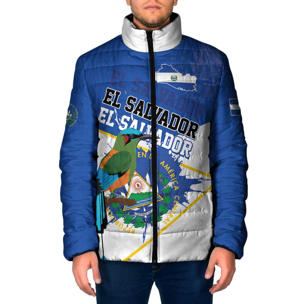 El Salvador Independence Day 1821 Padded Jacket - Wonder Print Shop