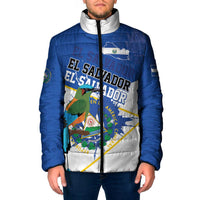 El Salvador Independence Day 1821 Padded Jacket - Wonder Print Shop