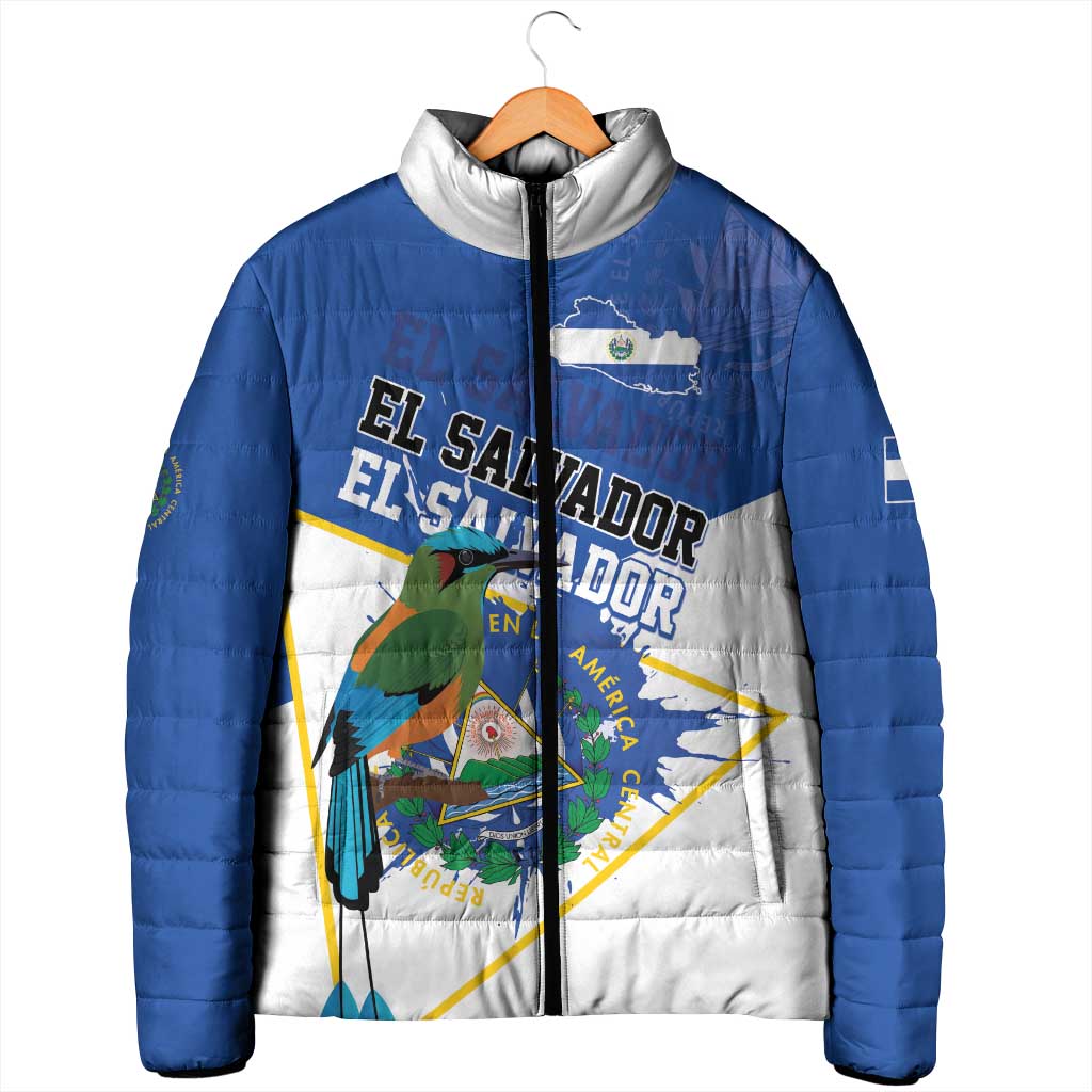 El Salvador Independence Day 1821 Padded Jacket - Wonder Print Shop