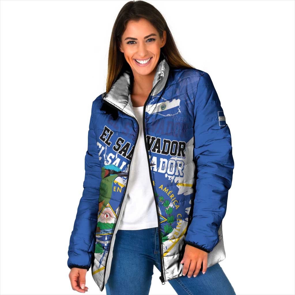 El Salvador Independence Day 1821 Padded Jacket - Wonder Print Shop
