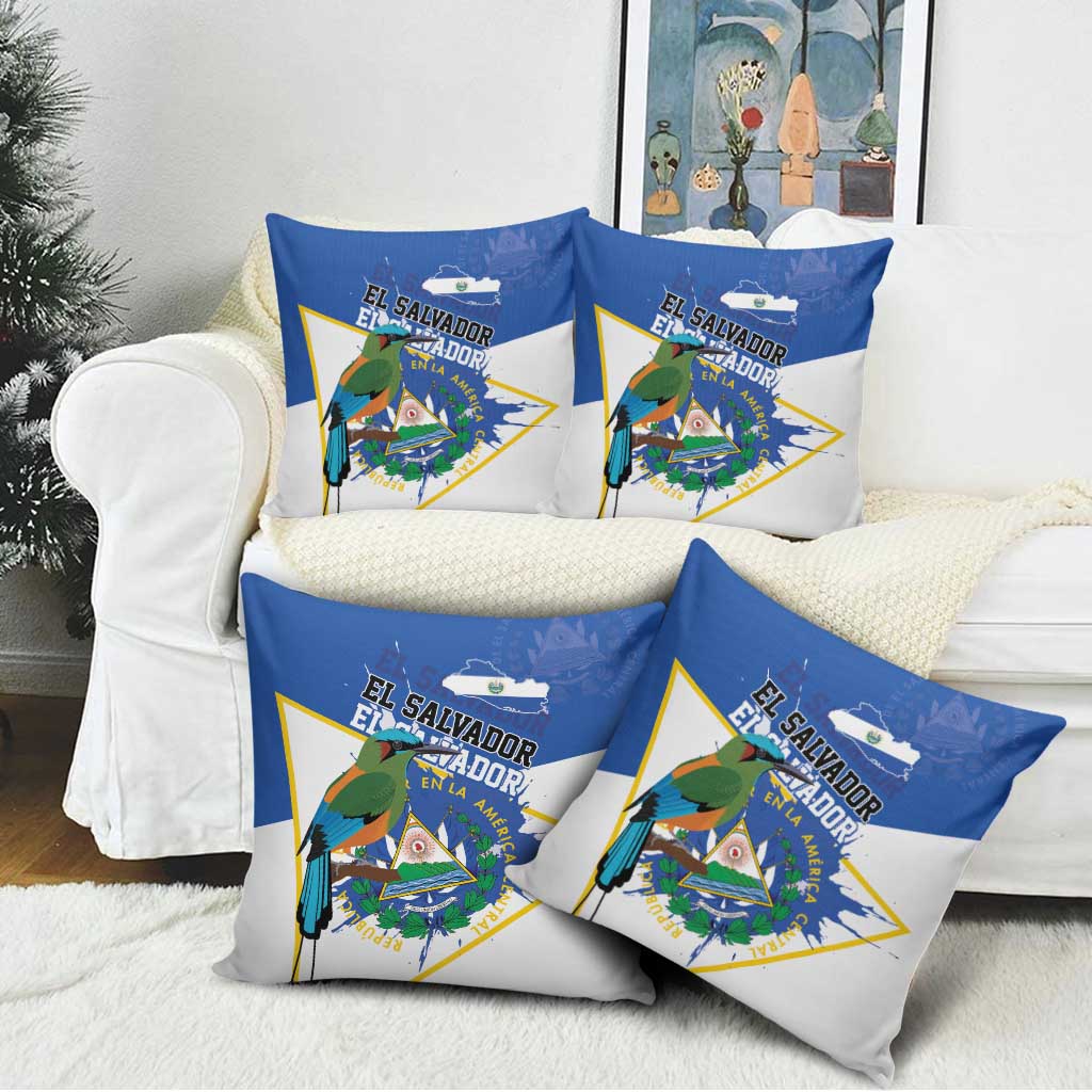 El Salvador Independence Day 1821 Pillow Cover - Wonder Print Shop