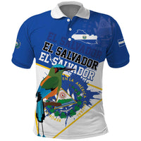 El Salvador Independence Day 1821 Polo Shirt - Wonder Print Shop