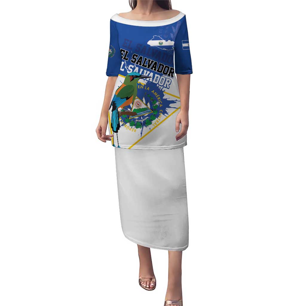 El Salvador Independence Day 1821 Puletasi - Wonder Print Shop