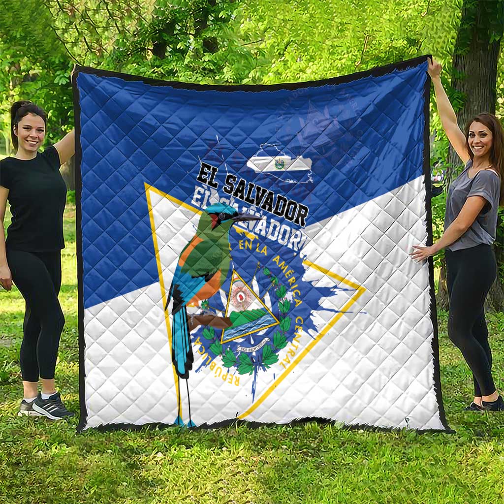 El Salvador Independence Day 1821 Quilt - Wonder Print Shop