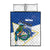 El Salvador Independence Day 1821 Quilt Bed Set - Wonder Print Shop