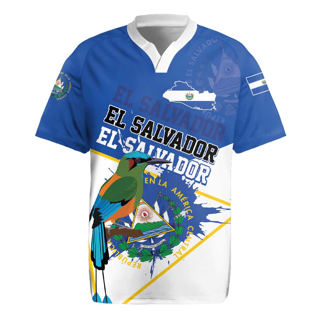 El Salvador Independence Day 1821 Rugby Jersey - Wonder Print Shop