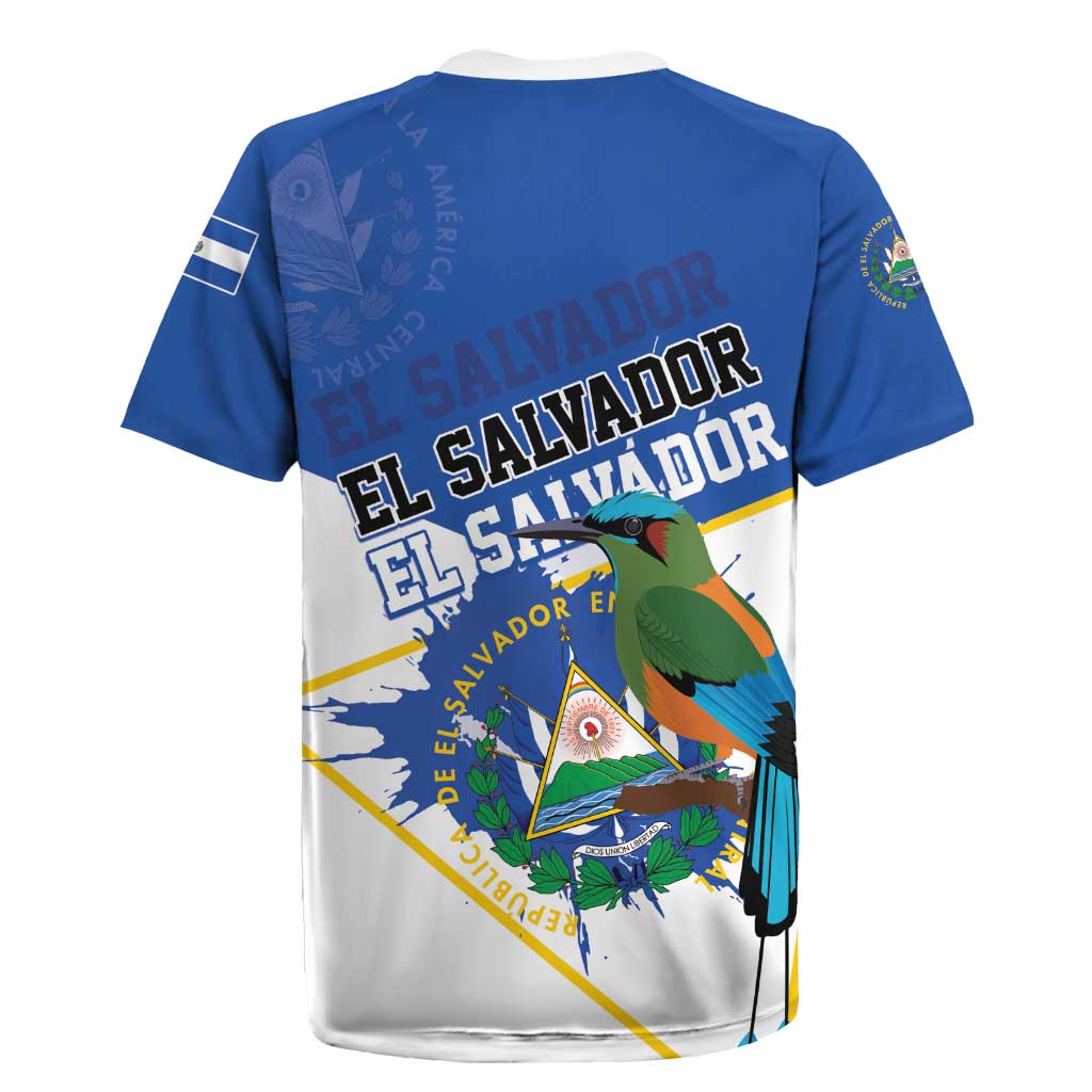 El Salvador Independence Day 1821 Rugby Jersey - Wonder Print Shop
