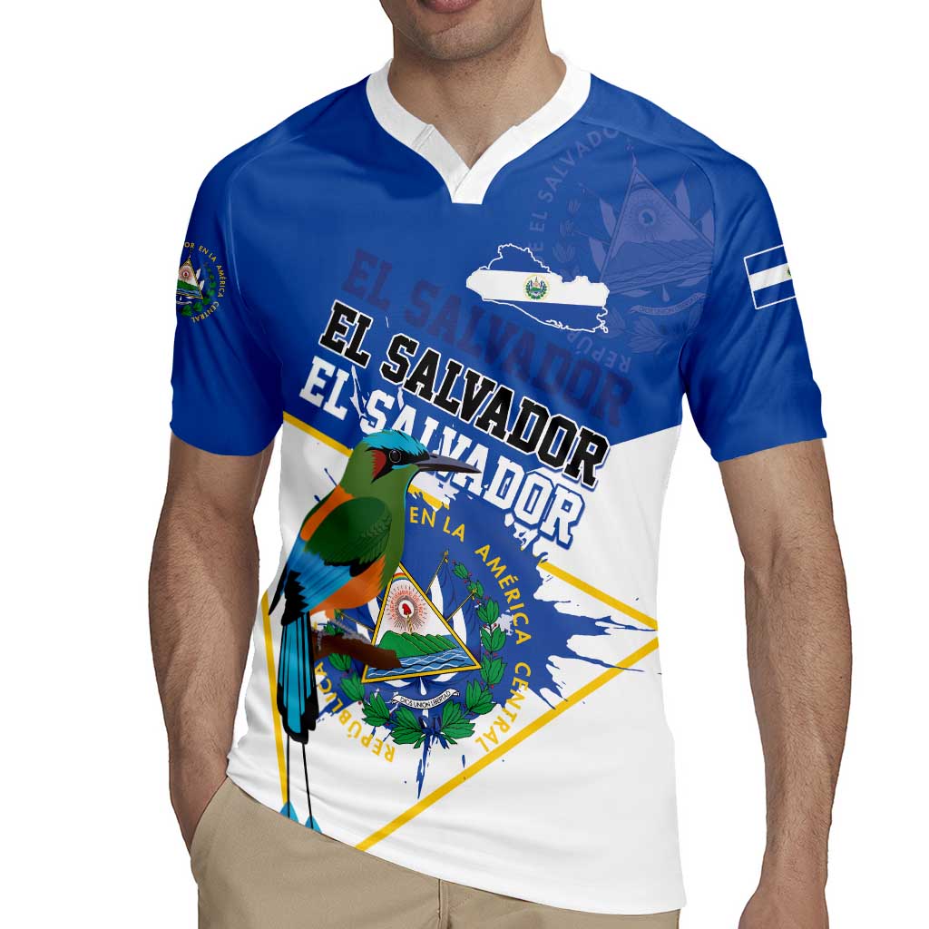 El Salvador Independence Day 1821 Rugby Jersey - Wonder Print Shop