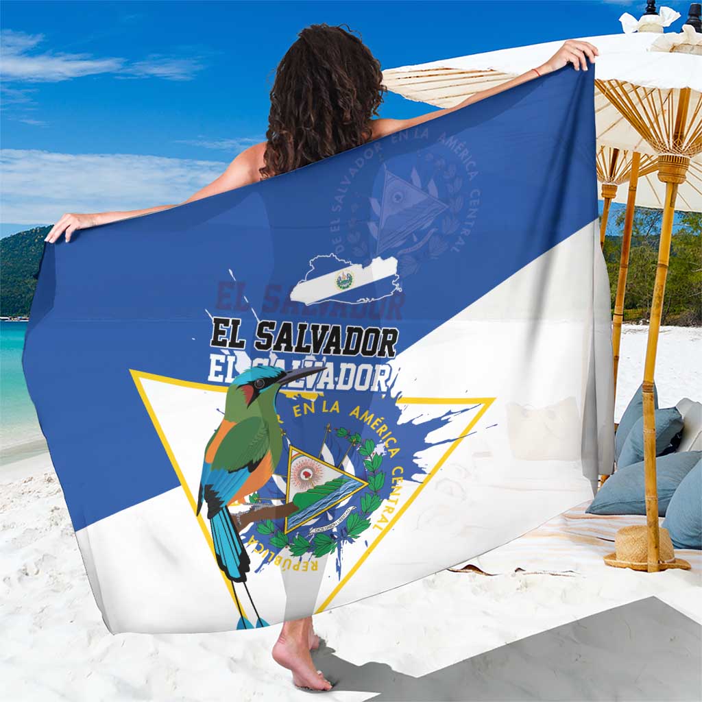 El Salvador Independence Day 1821 Sarong - Wonder Print Shop
