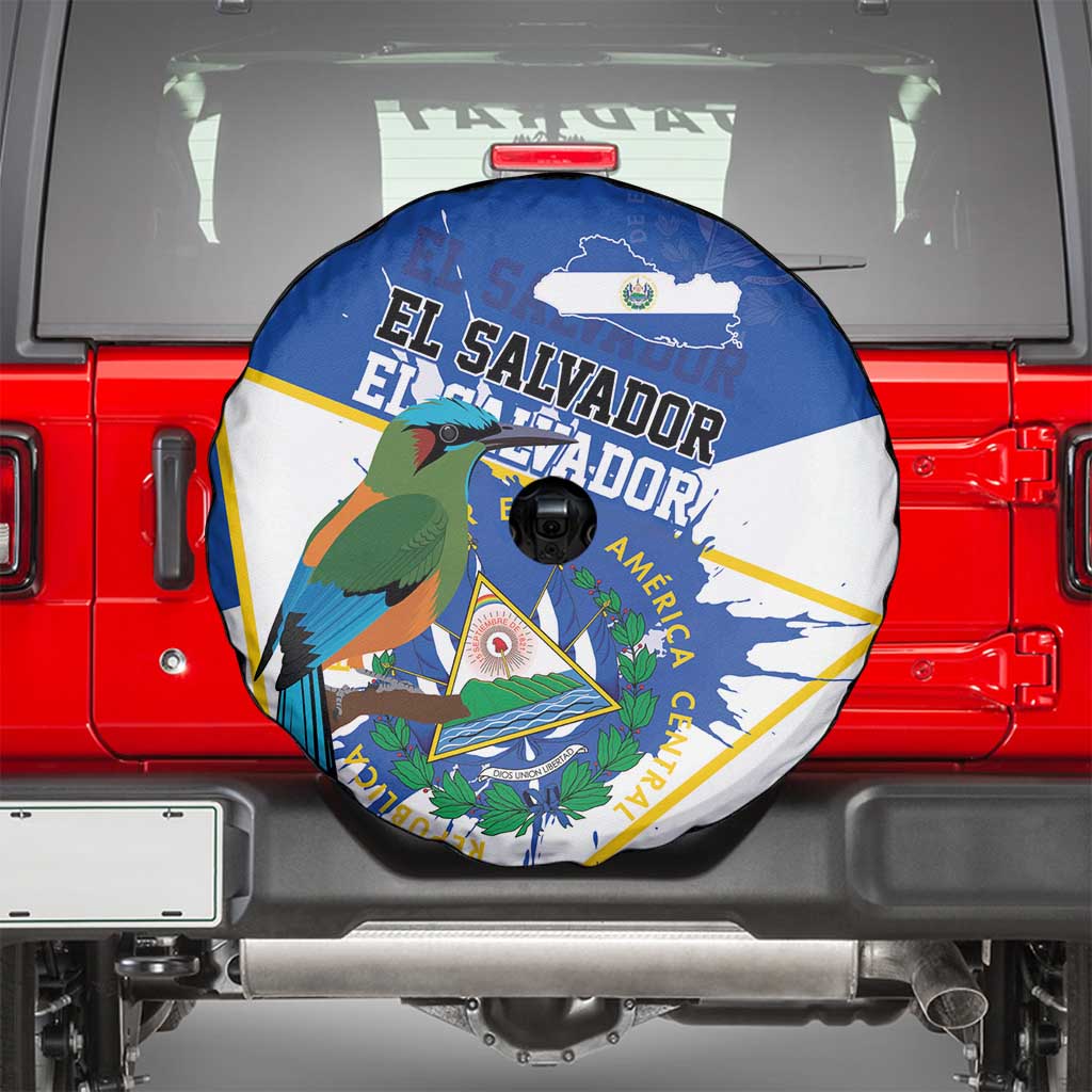 El Salvador Independence Day 1821 Spare Tire Cover - Wonder Print Shop