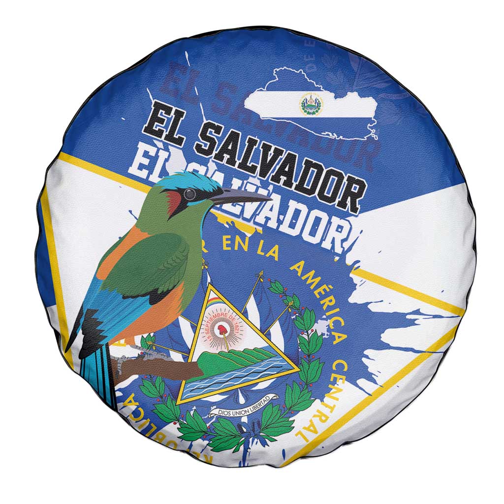 El Salvador Independence Day 1821 Spare Tire Cover - Wonder Print Shop