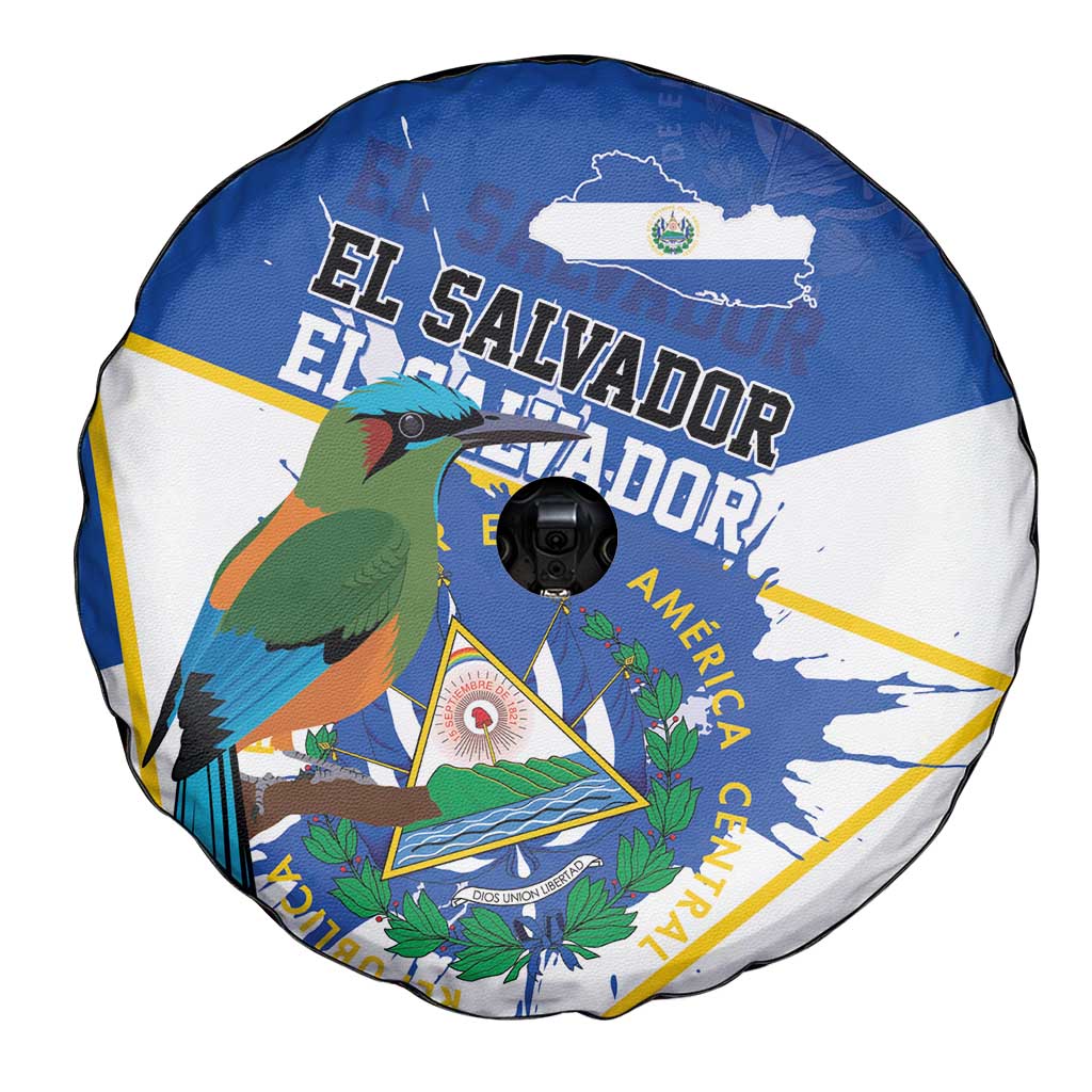 El Salvador Independence Day 1821 Spare Tire Cover - Wonder Print Shop