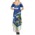 El Salvador Independence Day 1821 Summer Maxi Dress - Wonder Print Shop