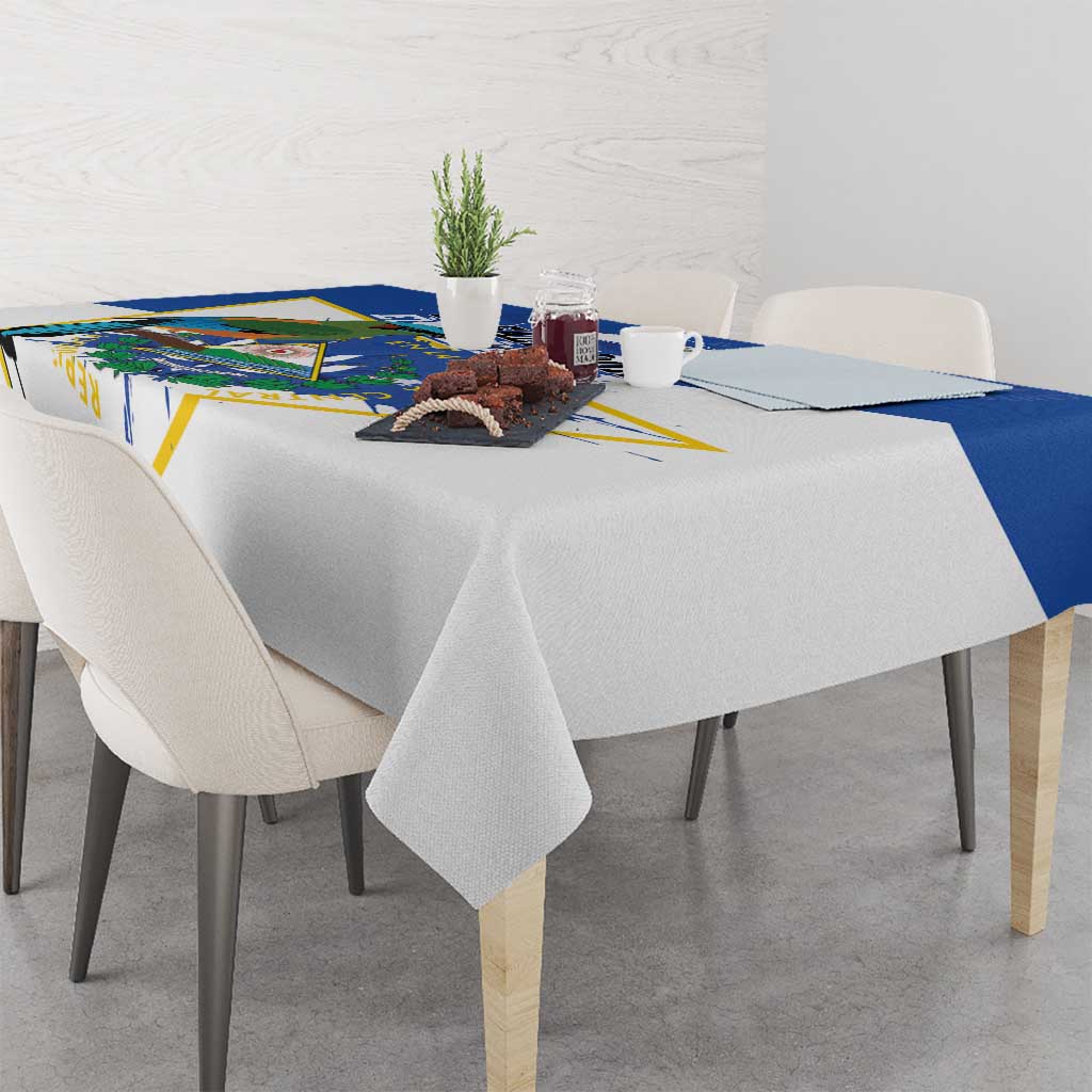 El Salvador Independence Day 1821 Tablecloth - Wonder Print Shop