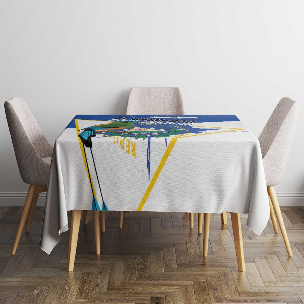 El Salvador Independence Day 1821 Tablecloth - Wonder Print Shop